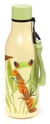 Image de Bouteille isotherme en acier inoxydable 500 ml - Grenouille tropicale