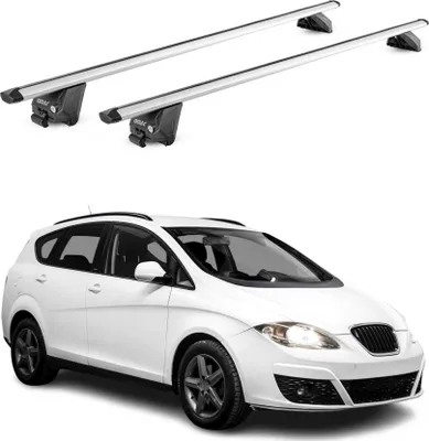 Image de Barres de toit transversales pour Seat Altea Freetrack XL 5P 2007-2015 Alu ABE
