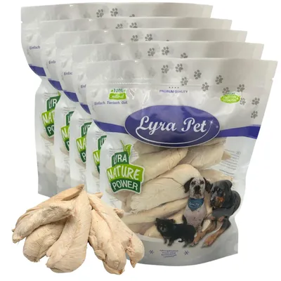Produktbild von 1 kg (5 x 200 g) Lyra Pet® Hühnerbrust gefriergetrocknet