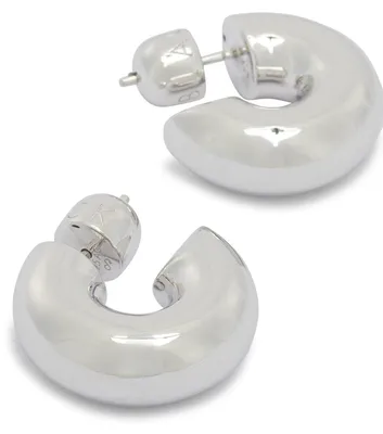 Image de Maria black boucles d'oreilles femme argent - UNI
