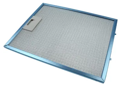 2 Metall-Fettfilter 320x260 mm für Dunstabzugshaube, Aluminium