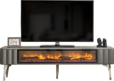 Produktbild von Schlichter TV-Lowboard Sideboard Dekokamin Elektro Dekoration Kamin