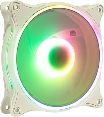 Obrázok produktu pre Inter-Tech Argus L-12025W - Gehäuselüfter - 120 mm - weiß