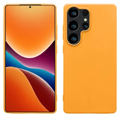 Produktbild von kwmobile Hülle für Samsung Galaxy S25 Ultra TPU Case - Handyhülle unterstützt kabelloses Laden, flexible Schutzhülle, gummiertes Cover in Fruity