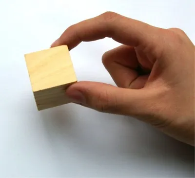 Produktbild von Würfel Kiefer natur 30 mm