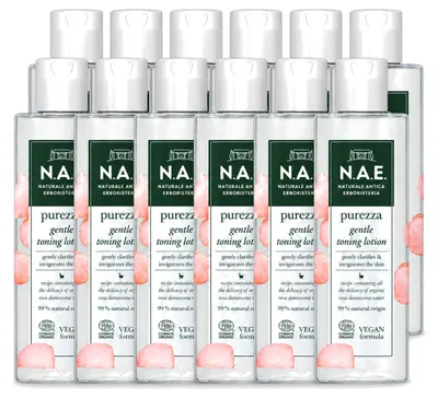 Produktbild von 12 x N.A.E. Toning Lotion - Reinigend & Feuchtigkeitsspendend - 200 ml - Vorteilspackung - 12 Stücke