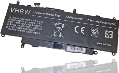 Produktbild von vhbw Akku kompatibel mit Samsung ATIV XE700T1C-A02FR, XE700T1C-A02NL, XE700T1C-A02DE, XE700T1C-A03CH Notebook (6540 mAh, 7,5 V, Li-Polymer)