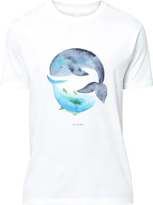 Produktbild von Mr. & Mrs. Panda Tshirt Walfisch Thunfisch - Weiß - Geschenk, Lustige Sprüche, Wal, S T-Shirt, Lustiges, Witz, Wahl, Tunfisch, Spruch Des Tages, Lustig, oberteil