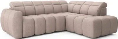 Obrázek produktu pro Designová rohová sedačka SAOIRSE - béžová, pravý roh