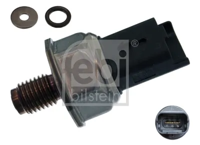 Productafbeelding van FEBI BILSTEIN 45187 brandstofdruk sensor, geschikt voor PEUGEOT 206 hatchback (2A/C), 207 (WA, WC), 206 CC (2D), 207 CC (WD), en TOYOTA AYGO (WNB1, KGB1)