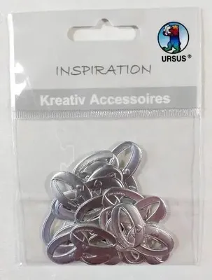 Produktbild von Kreativ Etikett Mini Trauringe Silber Bae 56410014K 20Stück