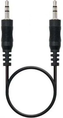 Produktbild von Nanokabel Stereo-Audiokabel, Klinke 3,5/M-Buchse 3,5/M, Schwarz, 20m - Audiokabel (Klinke 3,5/M-Buchse 3,5/M, Schwarz, 20m, 3,5mm, Stecker, 3,5mm, Stecker, 0,2m, Schwarz)