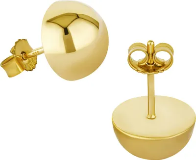 Produktbild von Paar 10mm Ohrstecker 333 8 Karat Gelbgold Halbkugel Damen Stecker Ohrringen 9073