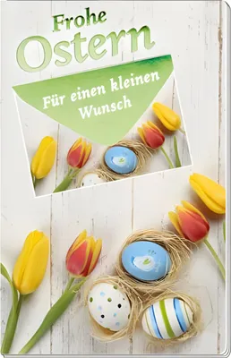 Produktbild von Trötsch Geschenkbuch Frohe Ostern 12 x 18 cm