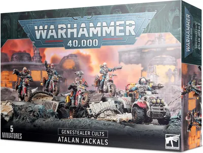 Immagine prodotto di Warhammer 40.000 Culti Genestealer Sciacalli Atalan