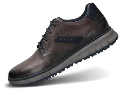 Produktbild von bugatti Herren-321-AOP01-3200-1100-Schnürer,Dark Grey,43