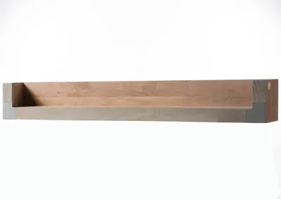 Image de MASSIVMOEBEL24 | Étagère murale Acacia AMSTERDAM #122 - Différentes tailles