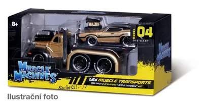 Produktbild von Maisto - Muscle Machines - Transporter, sortiert, 1:64