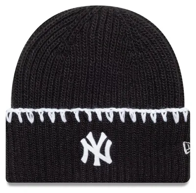 Produktbild von New York Yankees Mütze, dicker Ziernaht, New Era, schwarz
