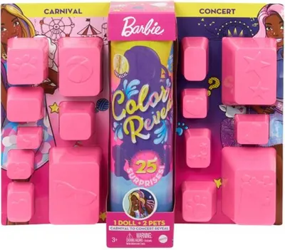 Obrázek produktu pro MATTEL GPD57 Barbie Colour Reveal Ultimate Reveal Panenka Funfair a koncert s 25 překvapeními u