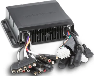 Produktbild von ROCKFORD FOSGATE Marine Source Unit PMX-8BB Headunit Receiver PMX-8DH Display