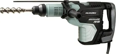 Zdjęcie produktu dla Hikoki DH45ME, SDS Max, Czarny, Zielony, Szary, Silnik bezszczotkowy, Zabezpieczenie przed przegrzaniem, Przeładowanie, 4,5 cm, 120 RPM