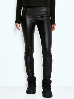 Produktbild von Kunstleder High Waist Leggings NMALOHA | M