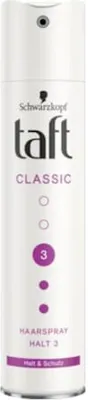 Produktbild von taft Classic Haarspray Halt 3 bis zu 24h Halt und Schutz 250g