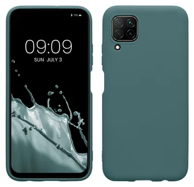 Produktbild von kwmobile Handyhülle für Huawei P40 Lite Hülle - TPU Case - Kabelloses Laden - Schutzhülle Cover in Arctic Night