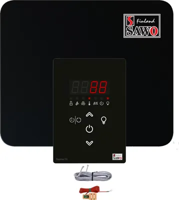 Immagine prodotto di Sawo SAUNOVA 2.0 Combi Control Set: sistema di controllo per saune con stufe fino a 9 kW