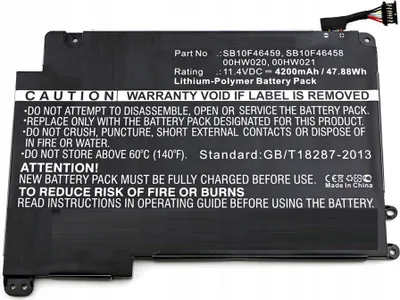 Zdjęcie produktu dla CoreParts MBXLE-BA0179, Bateria, Lenovo, ThinkPad Yoga 460