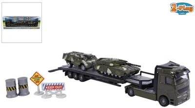 Image de camion poinçonneur 2 sly avec citernes, 24 cm