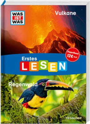 Immagine prodotto di WAS IST WAS Erstes Lesen Doppelband 3.Vulkane/Regenwald