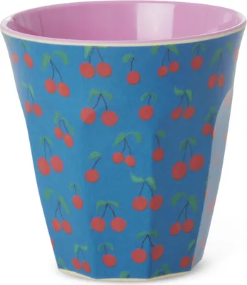Produktbild von Rice Melamin Becher Medium - Kirschen Print