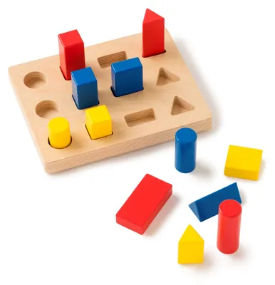 Produktbild von Eduplay Holzspielzeug Sortierbrett - Lernspiel für Kinder ab 3 Jahren