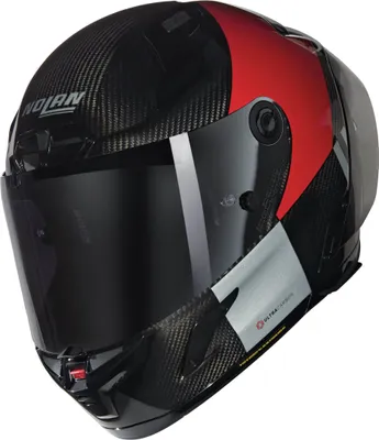 Image de Nolan X-804 RS Ultra Carbon Combo Gara Helm, schwarz/rot, XL (62)
