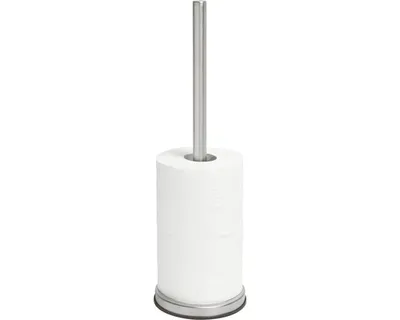 Image de Porte-rouleaux de papier toilette autoportant Tiger, en acier inoxydable brossé, référence 446510941