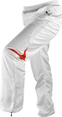 Produktbild von SPIRO S179M | Micro Lite Pant / Trainingshose - Farbe: White/Red - Größe: 3XL