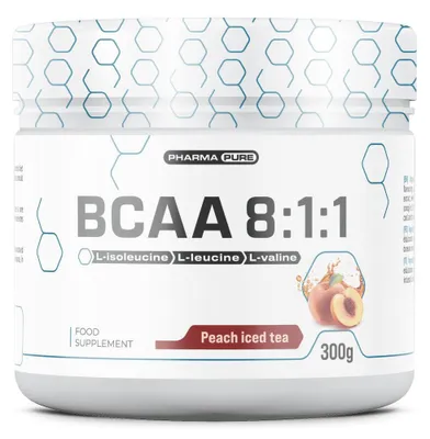 Image de BCAA - Pharmapure - BCAA 8:1:1 (300g) - Saveur Peach Iced Tea