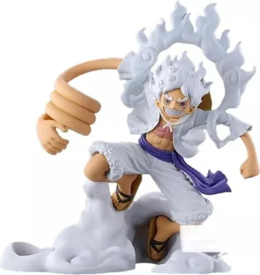 One Piece Figur Luffy Gear 5, 12 cm, PVC, Sammlerfigur