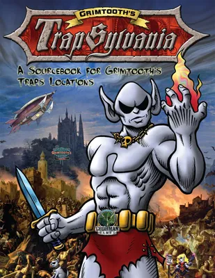 Zdjęcie produktu dla Dungeon Crawl Classics: Grimtooth's Trapsylvania – wydanie w twardej oprawie – gra fabularna – wersja angielska