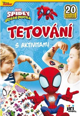 Obrázek produktu pro Tetování s aktivitami Spidey
