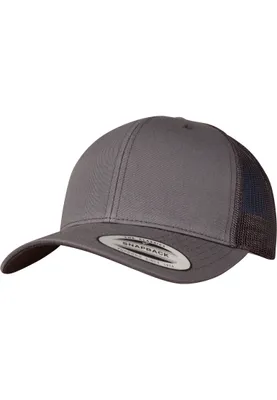 Produktbild von FLEXFIT 6606 | Retro Trucker Cap / Kappe / Mütze / Hut - Farbe: Dark Grey - Größe: One Size