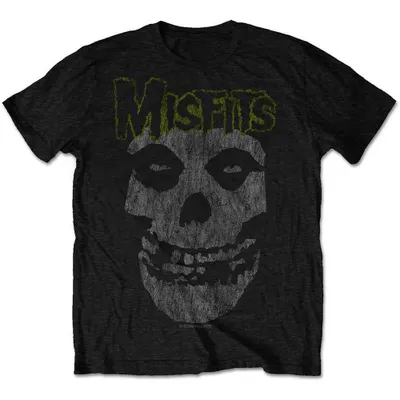 Zdjęcie produktu dla Misfits Classic Vintage Black L Koszulka