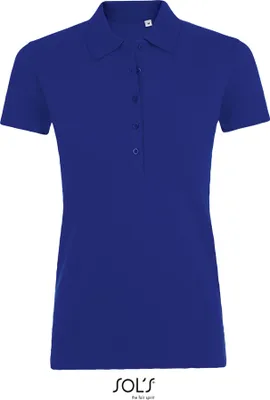 Produktbild von SOLs 01709 | Damen Phoenix Polo / Gekämmte, ringgesponnene Baumwolle - Farbe: Ultramarine - Größe: XXL
