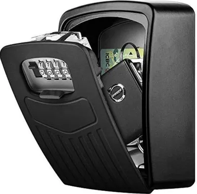 Produktbild von Famanu Schlüsselbox mit Zahlenschloss - Außenschlüsselbox mit Code