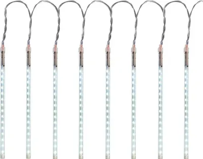 Immagine prodotto di Catena luminosa MagicHome Natale Icicle, 720 LED bianco freddo, 24 ghiaccioli, effetto cascata, 230 V, 50 Hz, IP44, per esterni, illuminazione, L-7,50 x 0,30 m