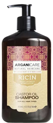 Produktbild von Arganicare Shampoing Accélérateur De Croissance, 400 ml, Shampoo, Frauen, Alle Haare, beschädigtes Haar, Feuchtigkeitsspendend, Ernährung, Glanz, Glättend, Beruhigend, Verstärkung, Pumpenflasche