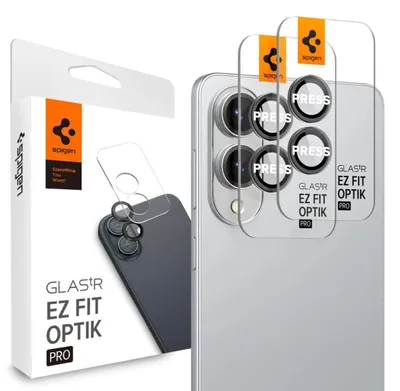 Obrázok produktu pre Spigen GLAS.tR EZ Fit Optik Pro HD, Samsung, Galaxy S25 Edge, Odolné proti poškriabaniu, Čierna, 2 kusov