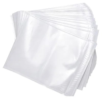 100 durchsichtige Versandtaschen 14,5x17,8 cm, selbstklebend